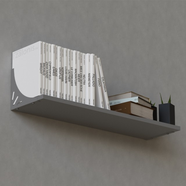 BOOKEND-SHELF BRACKETS